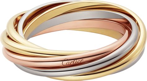 cartier bague trinity carrée|cartier trinity rings.